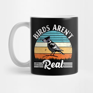 Vintage Birds Aren’t Real Movement - If It Flies It Spies Mug